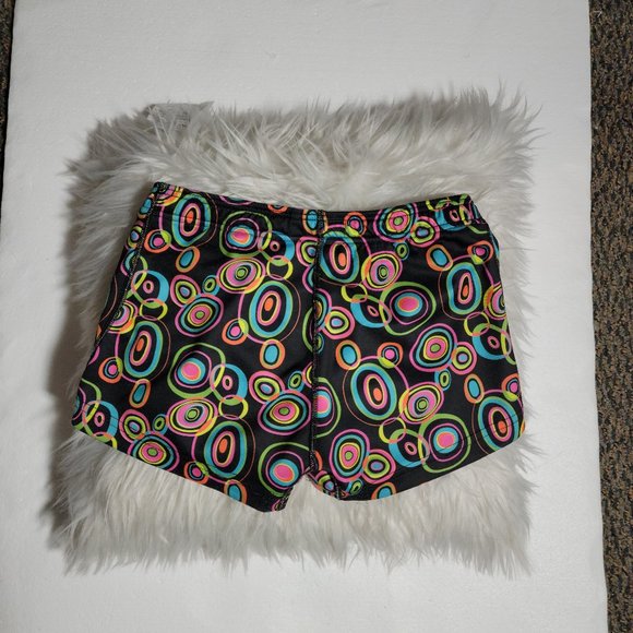 USA Ultimate Sports and Apparel Geometric Print Stretch Shorts Size Small - Picture 1 of 6